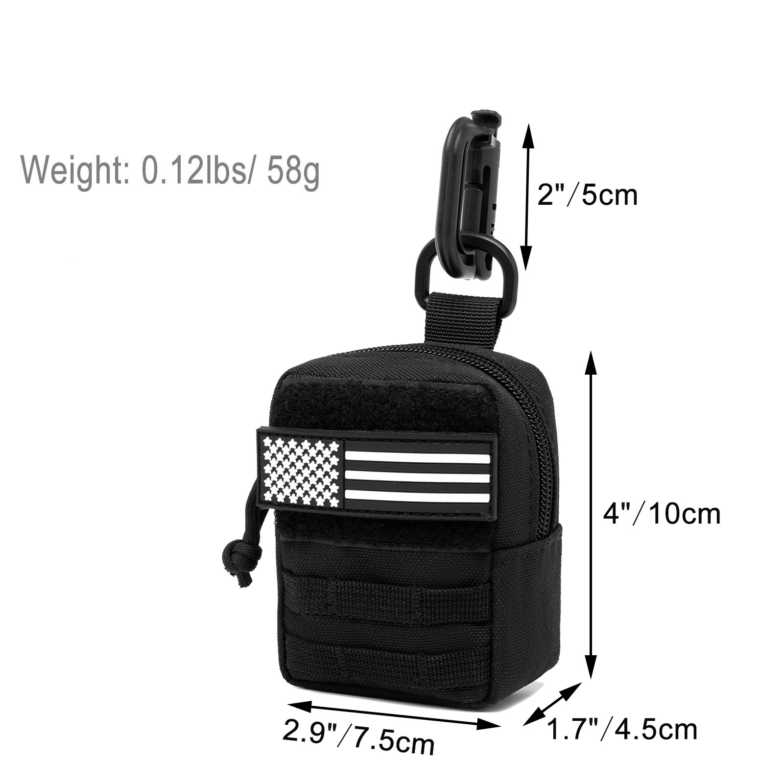 حقيبة صغيرة خارجية بنظام MOLLE - مراجعة Edc Carry Fanny Pack وسعره
