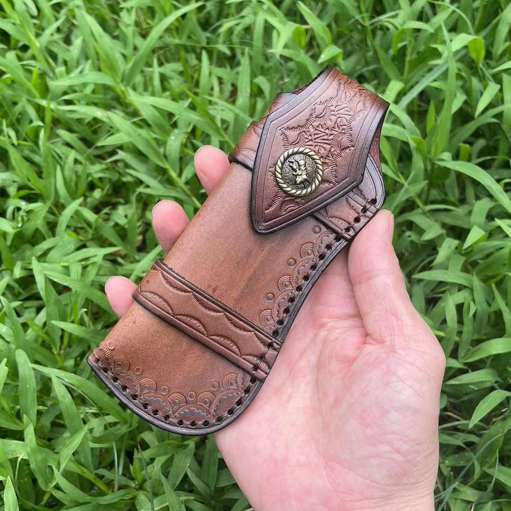 كبيرة الحجم الطبقة الأولى جلد  - مراجعة Edc Everyday Carry Knives وسعره