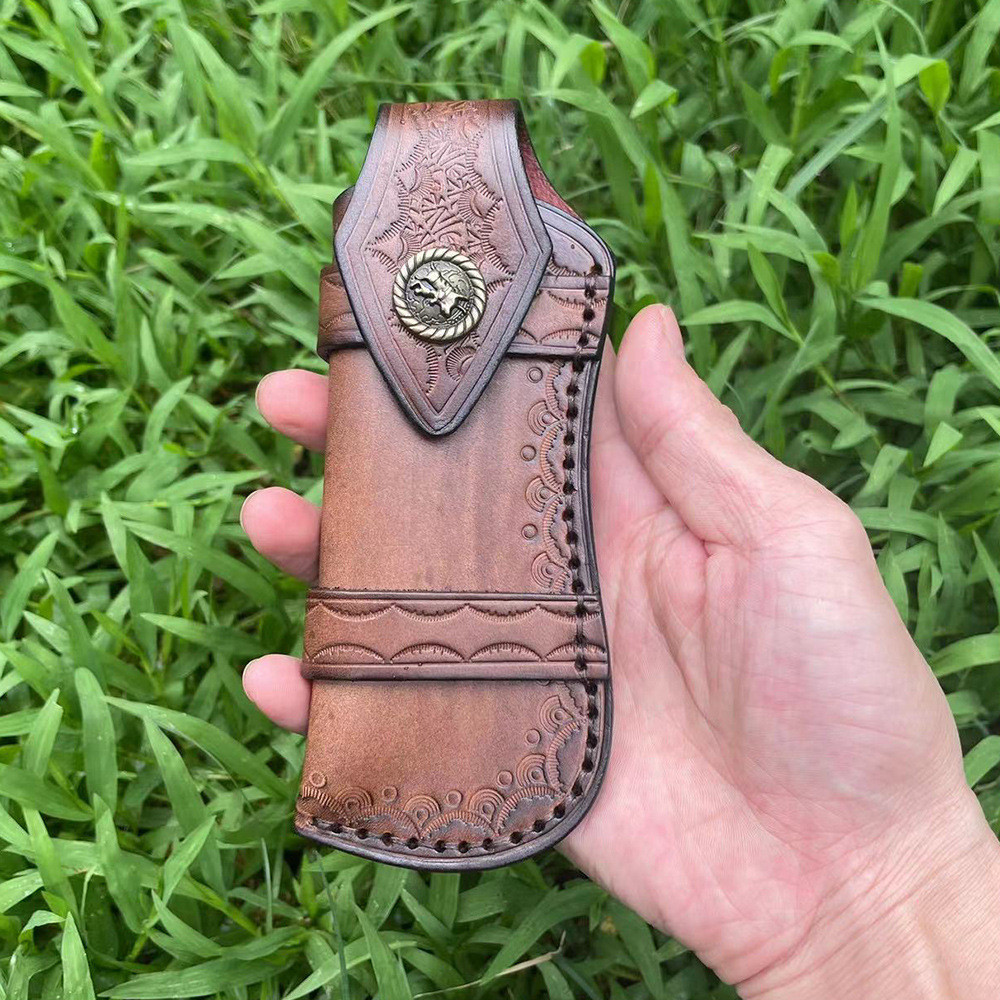 كبيرة الحجم الطبقة الأولى جلد  - مراجعة Edc Everyday Carry Knives وسعره