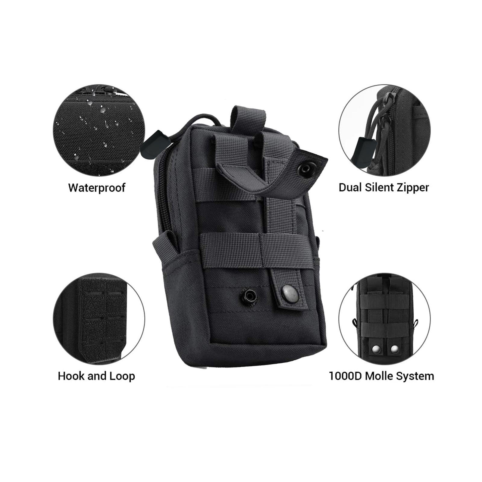 التكتيكية مول الحقيبة الخصر حق - مراجعة Edc Carry Fanny Pack وسعره