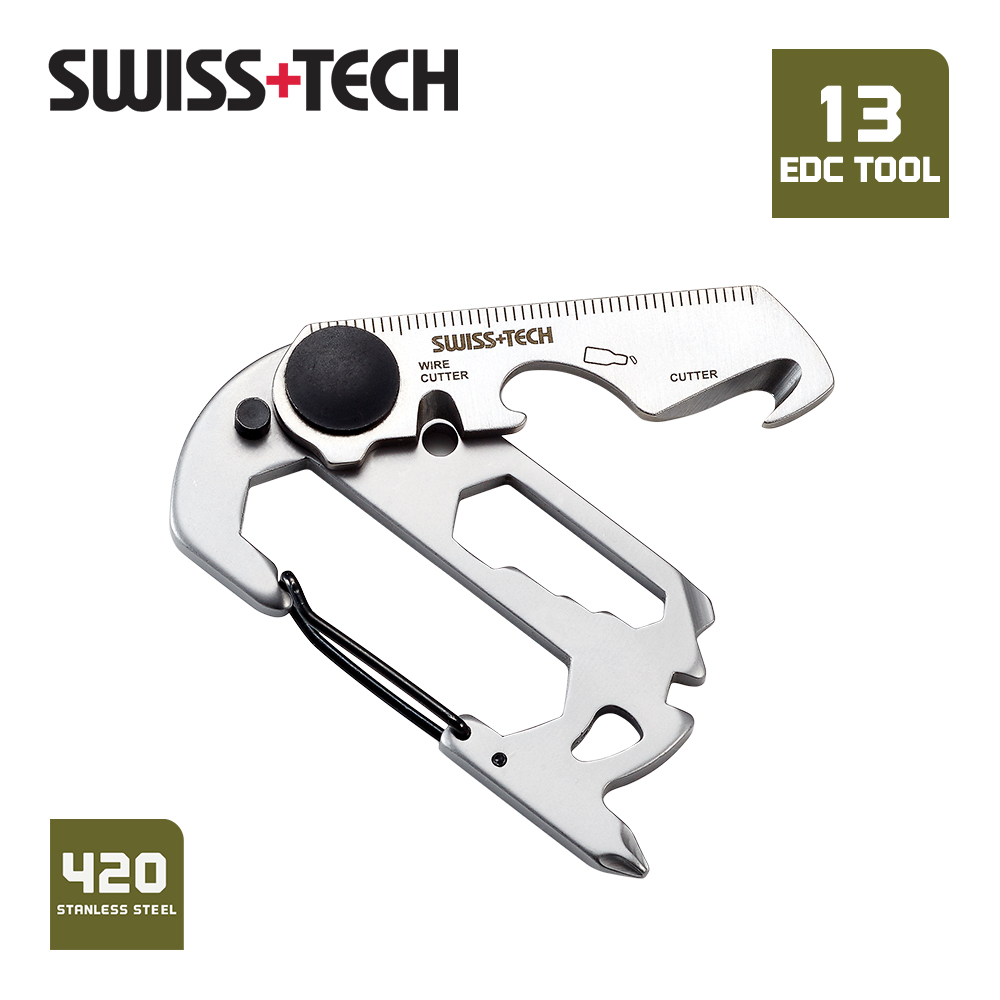 سويسرية TECH 13 في 1 أدوات صغي - مراجعة Edc Carry Knife وسعره